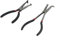 Professional Automotive Line Breaker Pliers Set - Electrical Connector Removal Tool for Mass Air Flow Sensors, Ignition Coils & Fuel Lines(C)