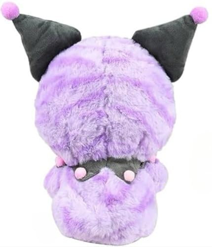 wiztex San-Rio Kuscheltier - 23 cm Niedliches Anime Plüschtier Geschenk für Kinder und Fans für Weihnachten und Geburtstagsfeier (Purple)