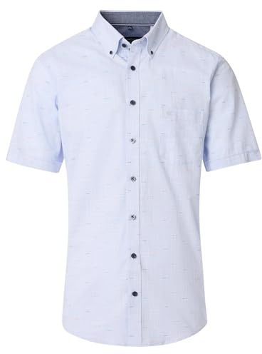 CASAMODA Freizeithemd Kurzarm Uni Comfort Fit