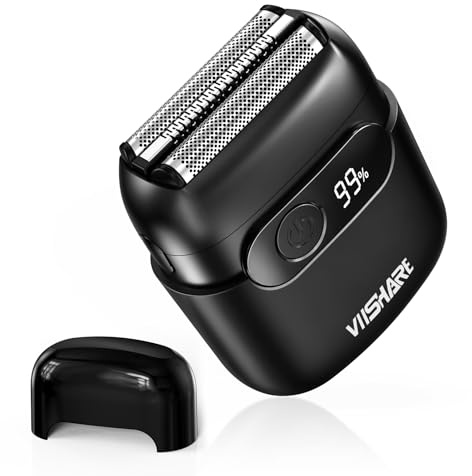 VIISHARE Foil Shaver: Electric Razor for Men with 3 Floating Blades