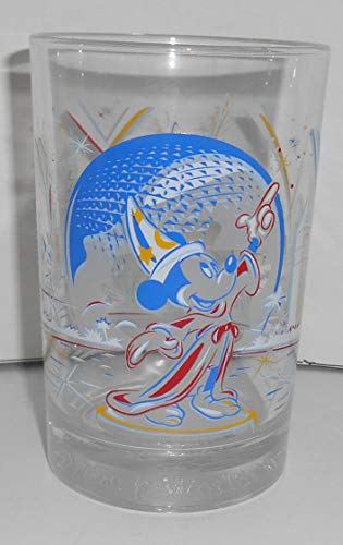 Walt Disney World Epcot - Taza de cristal para coleccionistas con Mickey Mouse
