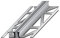 Dehnungsfugenprofil / Dehnungsprofile / Fliesenprofil für Fliesenübergänge, Aluminium, Höhe: 8 mm