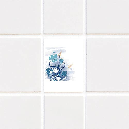 INDIGOS UG ME028 ME028 - Adesivo per piastrelle da cucina per piastrelle singole 20 x 25 cm