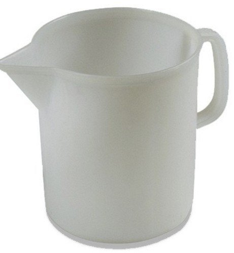 Plastime 0233 1 - Caraffa graduata, 3 l, colore: Bianco