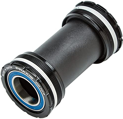 PRAXIS, Uhrwerk Shimano Hollowtech Ii, T47 I.B. 85,5 mm Unisex Erwachsene, Standard