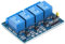 Yizhet Módulo de Relé 230V DC 5V Relay Acoplador Óptico Adecuado para Arduino PIC AVR MCU DSP ARM (4 Canales)
