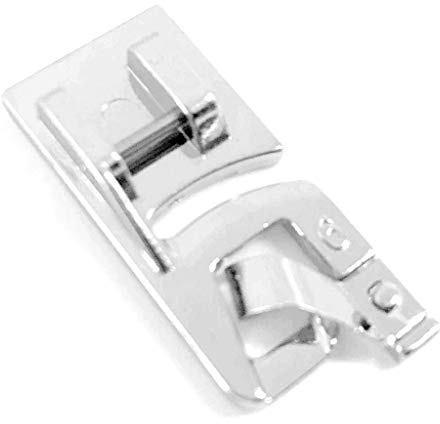 Rollsaumfuß Nähfuß 6mm für AEG Nähmaschinen 122, 1714, 145DL, NM 122X, NM 220; 11220, 11227, 11680