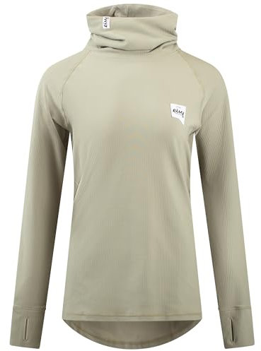 Eivy Damen Icecold Gaiter Rib Top Yoga Shirt, Faded Oak, M EU