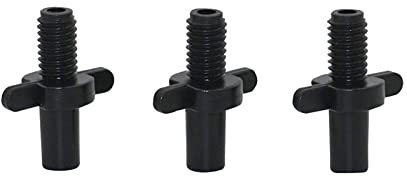 Raccordi per connettori per tubi flessibili 6mm maschio filettata filettata con attacco a serra con connettore tubo di irrigazione spray ugello accessori con connettore tubo da giardino 100 pz