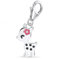 Goldene Hufeisen Charm Anhänger Kinder Rehkitz 925 Sterling Silber
