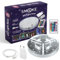 SMOKE 2U LED Untersetzer Light Base mit Fernbedienung, 20cm Leuchtende Untersetzer Universal für Gläser, Glas Bowl, Vase, Leuchtuntersetzer mit 16 Farben und 4 Lichtmodi - Wiederaufladbar