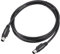 sourcing map PS/2 Mouse and Keyboard Extension Cable 6 Pin 4.92 Feet Male to Male for PC,Black