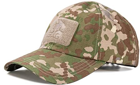 Black Gunpowder Taktische Baseballkappe, Flecktarn, Einheitsgröße