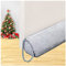 WochiTV Triangle Under Door Draft Stopper Noise Blocker 30 Inches for Door Bottom Air Seal Insulation and Soundproof, Heavy Duty Weather Guard Snake Stripping, Gray