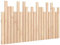 vidaXL Wand Kopfteil Bettkopfteil Betthaupt für Bett Schlafzimmerbett Bettzubehör Holzkopfteil Wandmontage 140x3x80cm Massivholz Kiefer