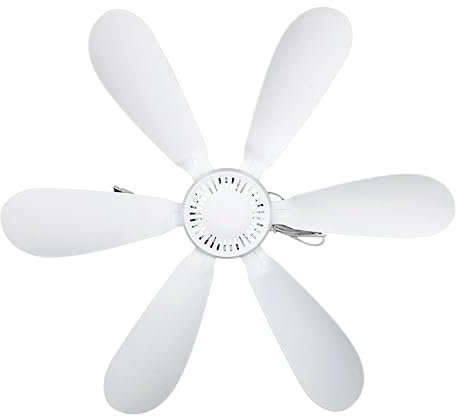 SEWOART 1 Set Head Net Outdoor Small Portable Fan Gazebo Tent White Ceiling Fan Tent Ceiling Fan Tent Fan Removable Fan Blade Net Small