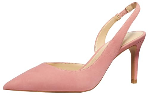 Michael Kors Damen Alina Flex Sling Pump Décolleté, Sunset Rose, 37 EU