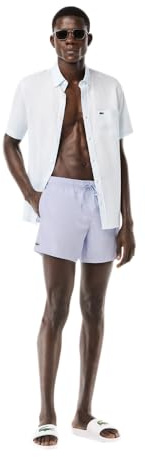 Lacoste Quick-Dry Maillot de Bain Homme (Lot de 1)