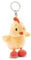 NICI Schlüsselanhänger Küken Eggwina 10cm gelb - Plüsch-Begleiter Kuscheltieranhänger mit Schlüsselring für Schlüsselband, Schlüsselbund & Schlüsselhalter