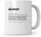 Sweetify Tasse Volljurist 2. Staatsexamen bestanden Jura Geschenkidee