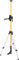 Lasers Level Tripod, Aluminum Alloy Lasers Telescopic Pole Lasers Support Mounting Pole with 1/4‑20 Thread Bracket for Rotating and Line Leveler