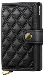 Secrid Premium Kollektion Miniwallet Emboss Diamond 10 cm - Black
