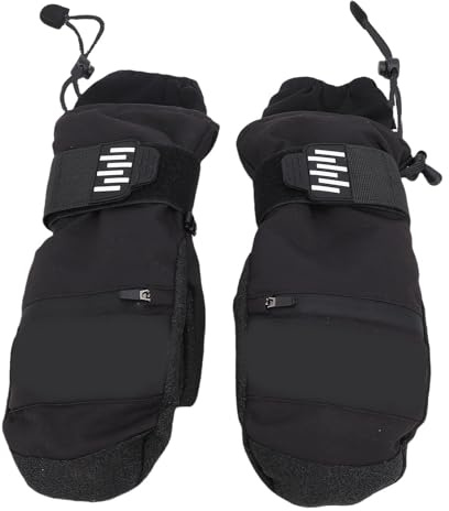 RiToEasysports Isolierte Skihandschuhe mit Aramidfasern für Snowboard, XL