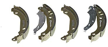 Brembo S68524 Bremsbacken, Anzahl 4 | Kompatibel mit: DACIA LOGAN, LOGAN EXPRESS, LOGAN MCV, LOGAN Pick-up, SANDERO, RENAULT CLIO II, CLIO II Kasten/Schrägheck