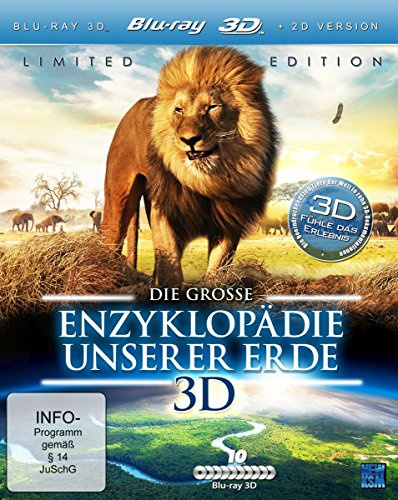 Die große Enzyklopädie unserer Erde 2D/3D (10 Real-3D Dokumentationen in einer limitierten Gesamt-Edition) [Blu-ray 3D]