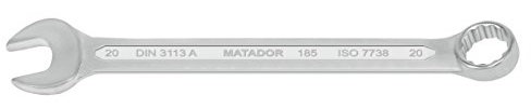 MATADOR Ringmaulschlüssel, 20 mm, 0185 0200