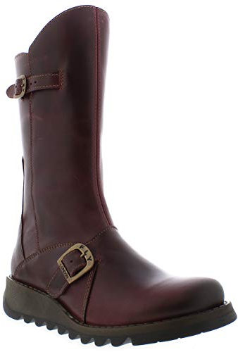 Fly London Mes 2, Stivali con Fibbia Donna, Viola, 35 EU