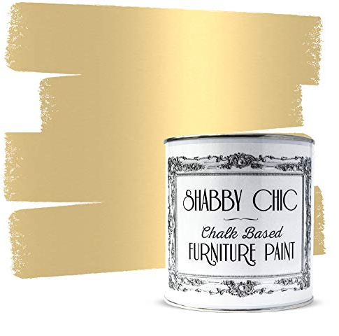 Antique Gold Furniture Paint great for creating a shabby chic style. 1 litre