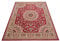 Carpeto Rugs Klassischer Orientteppich & Perserteppich mit Orientalisch Ornamente Mandala Muster Kurzflor in Beige Rot/TOP Preis - ÖKO TEX (250 x 300 cm)