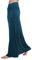 Urban GoCo Donna Gonna Aderente Elasticizzata a Vita Alta Bodycon Yoga Gonna Maxi Lunga a Campana (S, Blu Acciaio)
