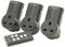 Remote Control Mains Socket Energy Saving Mains Power Adapter Set of 3