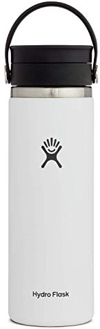 Hydro Flask Wide Mouth Bottle with Flex Sip Lid - Insulated Water Bottle Travel Cup Coffee Mug