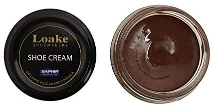 Loake Brown Cream Polish By Saphir - Exclusive Colour And Formula Leather