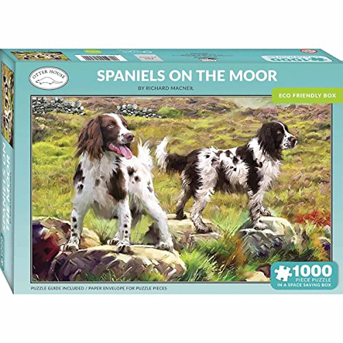 Spaniels on the Moor 1000 Piece Jigsaw
