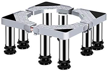Waschmaschine Untergestell Verstellbare Waschmaschinen Sockel Höhe 19-22cm KüHlschrank Podest Gestell Geschirrspüler stabiler Unterbausockel Länge/Breite 40-65cm Standfuß (8Legs,19-22cm)