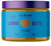 Crema di mandorle 300 g nut&me | 100% Mandorle | Cremosa | Senza glutine | Vegan | Senza olio di palma