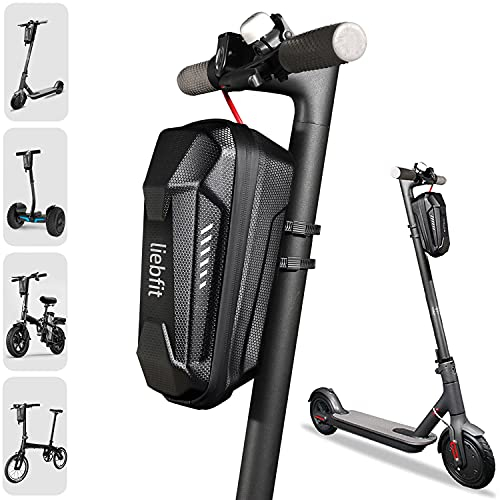 liebfit Lenkertasche Handtasche Scooter Tasche mit Regenschutz für E-Scooter Elektroroller Falträder Klapprad Xiaomi Sedway Ninebot 3L