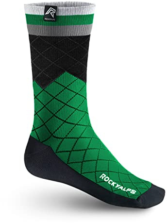 Rocky Alps Mountainbike (MTB) Fahrrad Socken Design MP (Mountain Pixel)