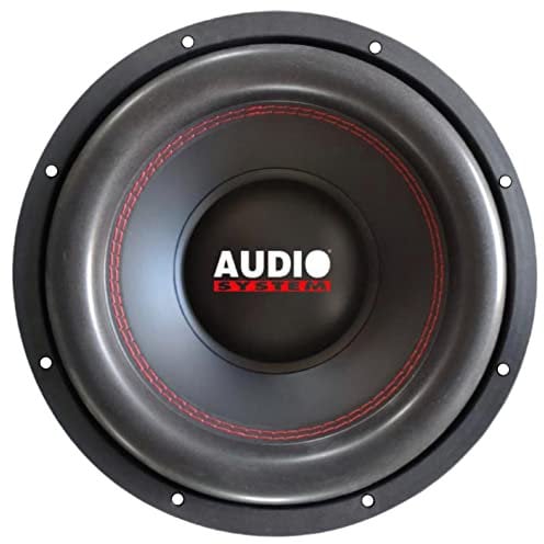 KIT SET PER AUDIO SYSTEM ASY10 ASY-10 1 subwoofer sub 25 cm 10 diametro doppia bobina dual voice coil 2+2 ohm 500 watt rms 1000 watt max, 1 pezzo
