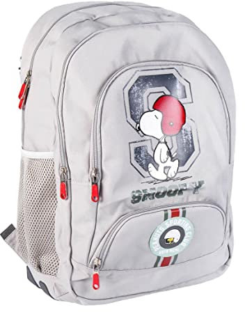 CERDÁ LIFE'S LITTLE MOMENTS Mochila Escolar de Snoopy Idónea para Primaria, Unisex niños, Multicolor, Normal