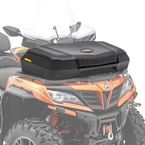 Quad Topcase ATV Koffer hinten Heckkoffer Transportbox Koffer Bagtecs QF1 66L, Schwarz