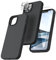 TOCOL Silicone for iPhone 14 Plus Case 6.7-Inch, Liquid Silicone Multi-Color Slim Silky-Soft Touch Anti-Scratch Shockproof Protective Phone Cover, Black