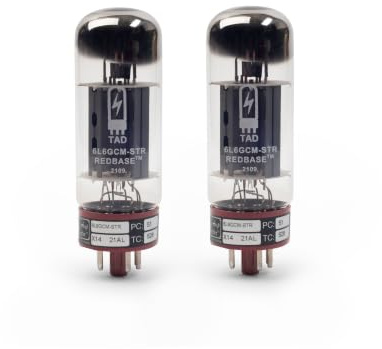Tube Amp Doctor 6L6GCM-STR Redbase, Premium Matched PAIR (2 tubes)