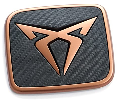 Seat 5FF853630ARZH Emblem Cupra Logo, Kupfer/Carbon