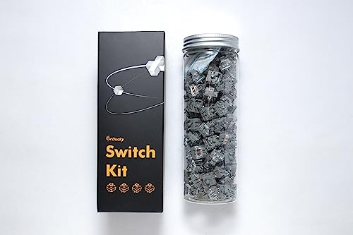 Ducky Kalih Midnight Pro Switches, mechanisch, 5-Pin, Linear, MX-Stem, 45g - 110 Stück