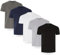 FM London 3/5-Pack Mens T Shirt - Premium Weight T-Shirts with Lightly Fitted Design - Super Soft T-Shirt Made with 100% Cotton - Stretch Men's T-Shirts for any Occasion - Durable Comfort Fit